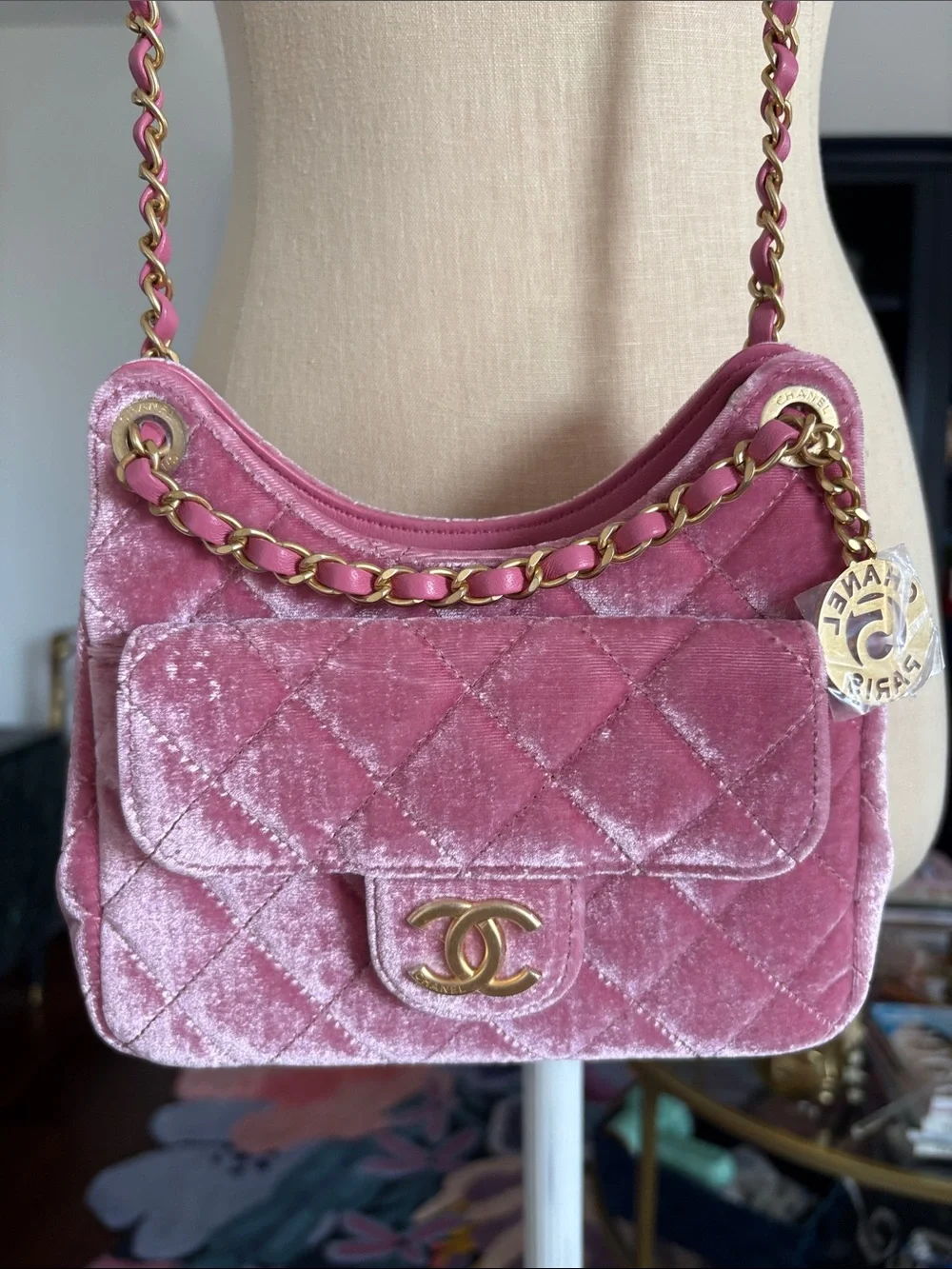CHANEL mini flap
